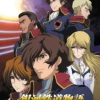 Постер аниме Галактические железные дороги