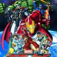 Постер аниме Войны Марвел: Мстители